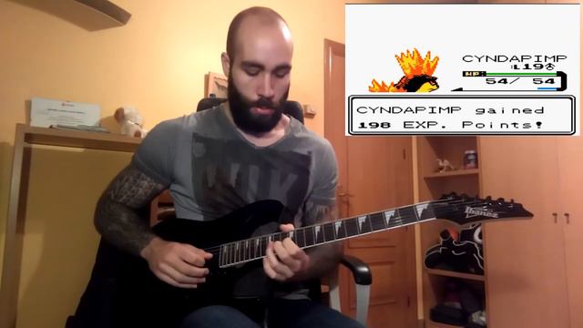 Battle! Johto Trainer Pokémon Gold & Silver Music (Guitar Cover) смотреть онлайн