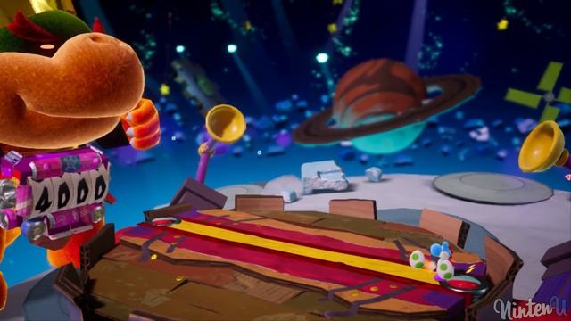 Yoshi's Crafted World - 100% Walkthrough - The Great King Bowser смотреть онлайн