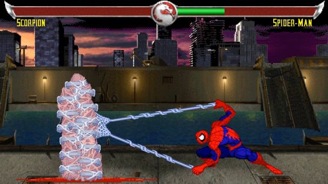 Mortal Kombat Mini Kock-Ups #1 - Spider-Man смотреть онлайн