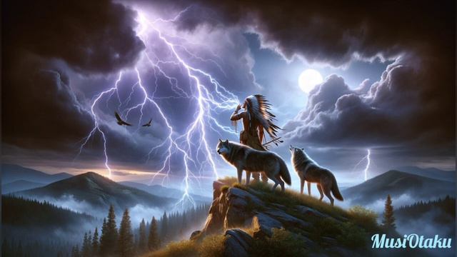 Wolves and Natives __ Ly-O-Lay Ale Loya (The Counter Clockwise Circle) by Sacred Spirit смотреть онлайн