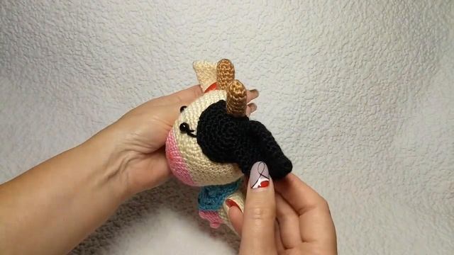 Коровка - игрушка вязаная крючком смотреть онлайн