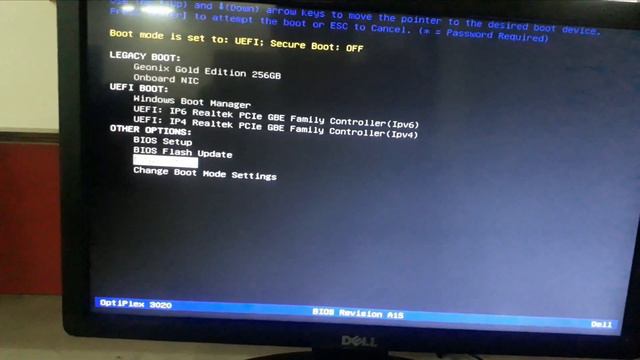No Bootable Device Found | Dell Optiplex 3020 Desktop