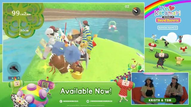 We Love Katamari REROLL+ Royal Reverie with Tom Lum! смотреть онлайн