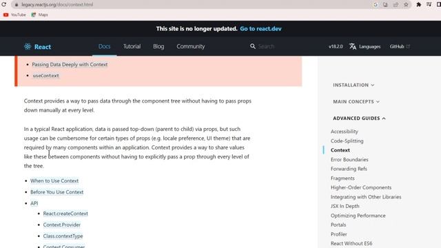 Introduction to React Context API | #2023? смотреть онлайн
