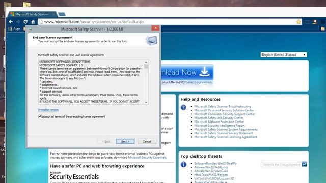 Microsoft Safety Scanner - Virus & Malware Removal Tool смотреть онлайн