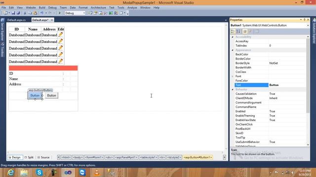 How to use Ajax Modal Popup Control смотреть онлайн