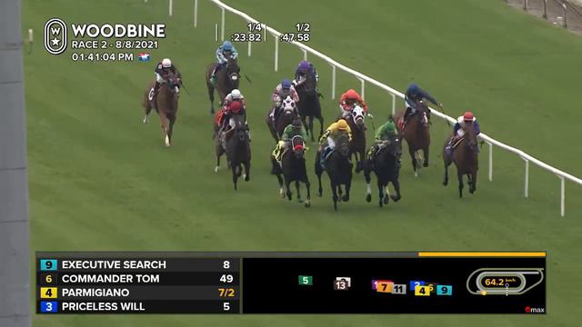 Woodbine, Tbred, August 8, 2021 Race 2 смотреть онлайн