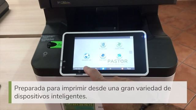 RICOH SP C360SFNw Conectividad