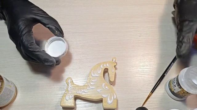 Мастер-класс "Конёк", роспись деревянной игрушки акрилом и паталью смотреть онлайн