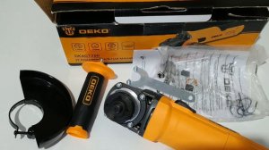 УШМ DEKO DKAG1250. Отзыв и обзор