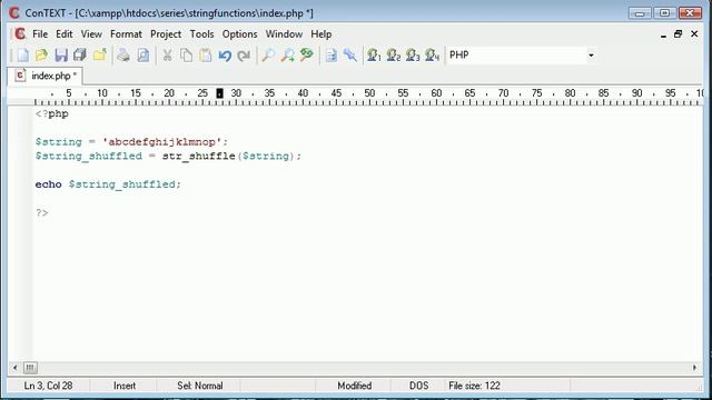 Beginner PHP Tutorial - 35 - String Functions Part 2 смотреть онлайн