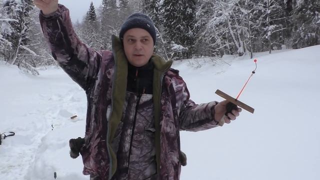 Такого КЛЕВА я не ОЖИДАЛ!!! / РЫБАЛКА В ФЕВРАЛЕ на ТАЕЖНОЙ речке / ХАРИУС рвет леску смотреть онлайн