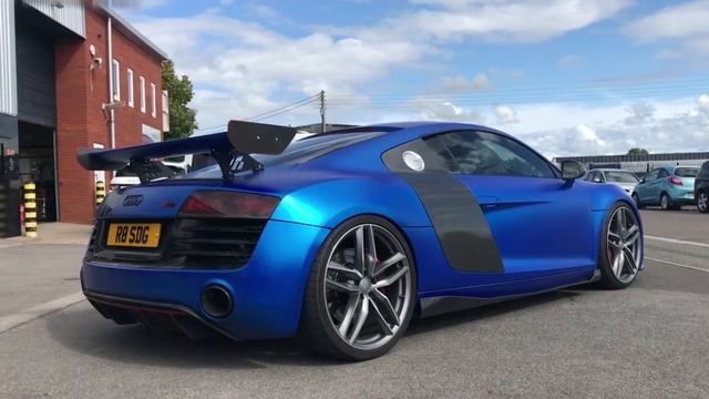 Audi R8 V8 4.2 Coupe 2006 2012 QuickSilver Titan Super Sport Exhaust Sound смотреть онлайн