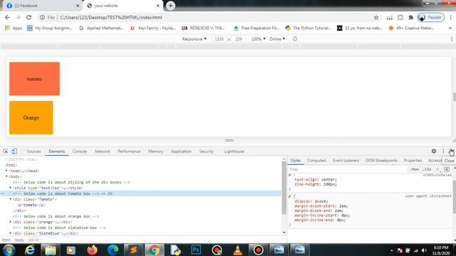 learn html colors and comments смотреть онлайн