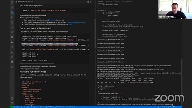 ContainerDays 2021 - Hijack a Kubernetes Cluster - a Walkthrough смотреть онлайн