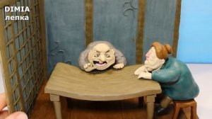 ГОСТИ корабля из Маленьких кошмаров (Little Nightmares) – Диорама Часть 3 | DIMIA лепка