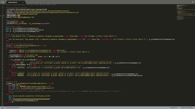 Monitoring Certificate Expiry Dates of a JAVA Keystore (.JKS) File in a WebLogic Domain смотреть онлайн
