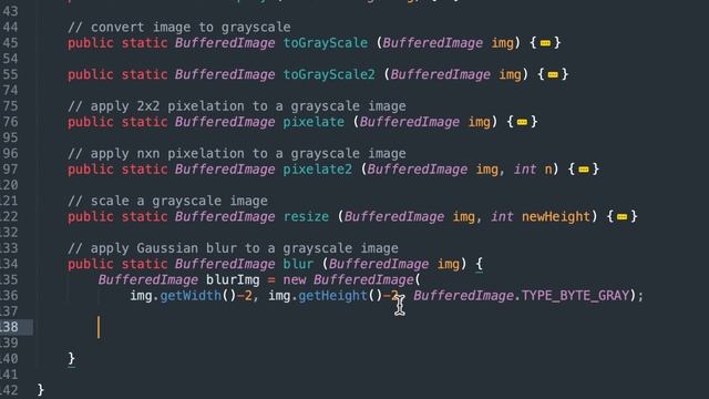 Java: Gaussian Blur | How to Code Buffered Image Filters смотреть онлайн