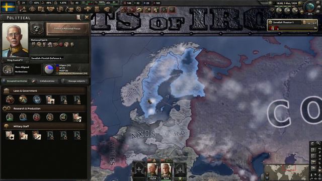 MONARCHIST SWEDEN forms the NORDIC LEAGUE - HOI4 Arms Against Tyranny смотреть онлайн