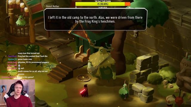 Slaying Grandma and Getting Lost In The Frog King's Domain! | Let's Play Death's Door Part 3 смотреть онлайн