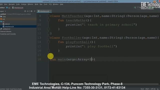 Kotlin Tutorial - Inheritance and Override смотреть онлайн