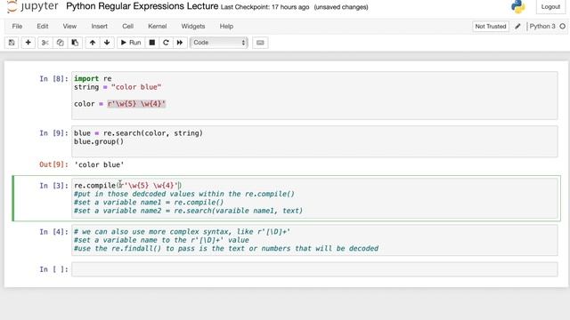 Python: Regular Expressions смотреть онлайн