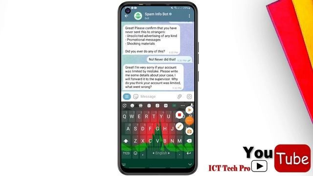 Telegram Message Not Sent Problem || Telegram Spam Problem Solve || Telegram Message Not Sent || смотреть онлайн