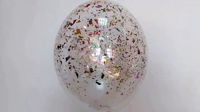 Воздушный шар с конфетти смотреть онлайн