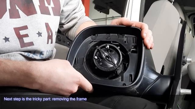 VW Transporter T5/T6 side mirror removal - Tutorial смотреть онлайн