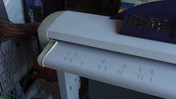 Sold Xerox Wide Format YWC-1 Document Scanner