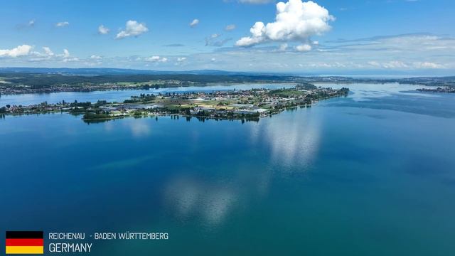 die INSEL REICHENAU von oben [4K|60fps] смотреть онлайн