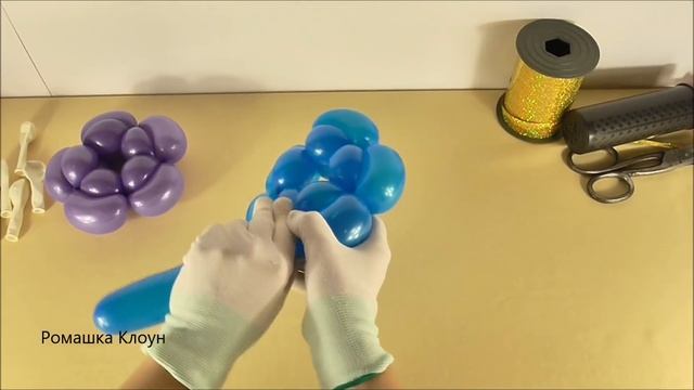 ЦВЕТЫ ИЗ ДЛИННЫХ ШАРИКОВ ШДМ букет из шаров Balloon Bouquet TUTORIAL смотреть онлайн