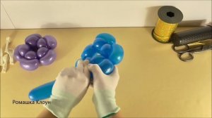 ЦВЕТЫ ИЗ ДЛИННЫХ ШАРИКОВ ШДМ букет из шаров Balloon Bouquet TUTORIAL