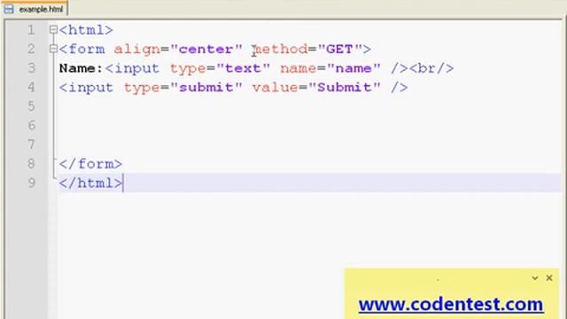 GET and POST methods in HTML смотреть онлайн