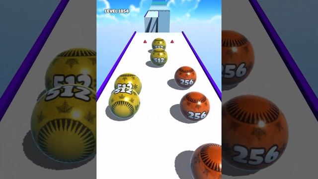 Ball Merge 2048 - All Levels Ball Gameplay Android, iOS ( Level 1849 - 1859 ) смотреть онлайн