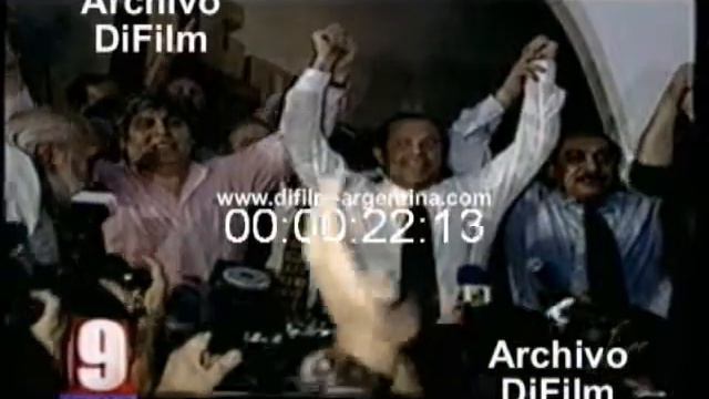 DiFilm - Adolfo Rodriguez Saa en la CGT - crisis del 2001 смотреть онлайн