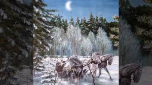 "Зимняя дорога" Автор А.С.Пушкин. Читает Леонид Бархатов.