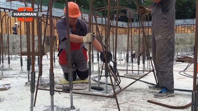 Соединения арматуры на строительной площадке (Технология строительства) смотреть онлайн