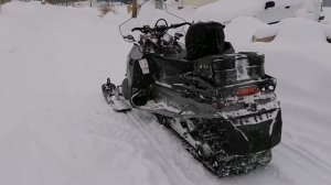 Снегоход «polaris» титан