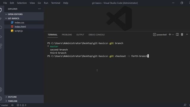 Git Branch Switch смотреть онлайн