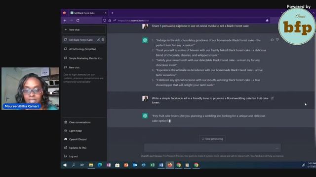 A.I. Reveals how Bakers can make MORE money (watch Chat GPT speak Swahili) смотреть онлайн