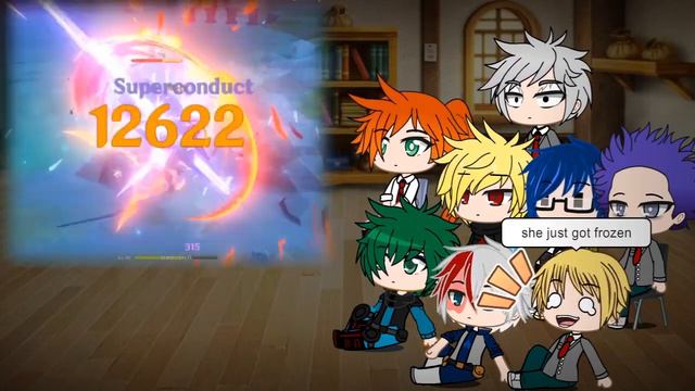 MHA/BNHA Reacts to y/n as Raiden Shogun (Genshin Impact) || Gacha Club || смотреть онлайн