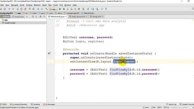 Nepali android tutorial Class 7 Activity Lifecycle смотреть онлайн