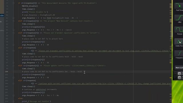 Simple Message Event Handler usage in Infiniium Compliance applications. смотреть онлайн