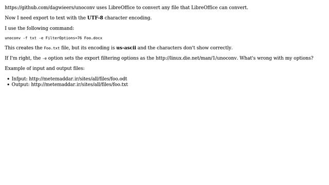 Converting documents to text with UTF-8 encoding смотреть онлайн
