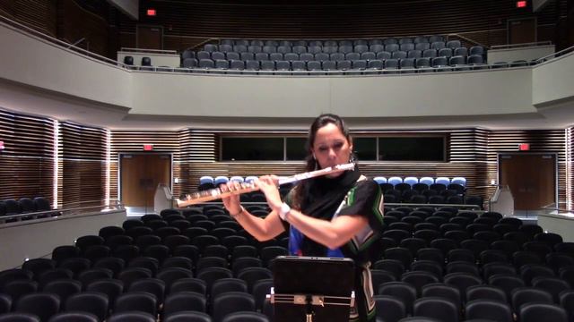 Dr. Maria F Castillo Performs ETSBOA (Rotation 1) 9/10 Technical Flute Etude смотреть онлайн