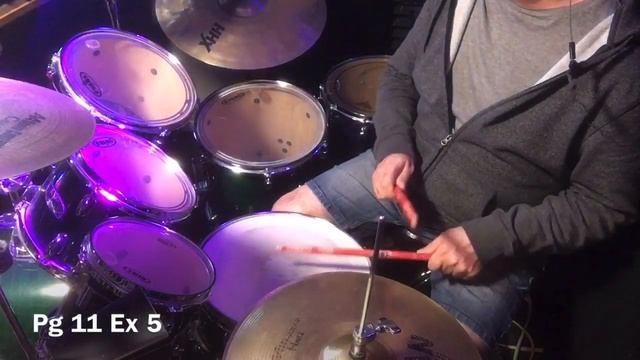 Video Drum Lesson: Part 1 Ultimate Realistic Rock By Carmine Appice Pages 10 & 11