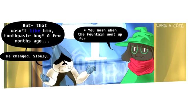 In The Cellars (Undertale Deltarune Comic Dub) смотреть онлайн
