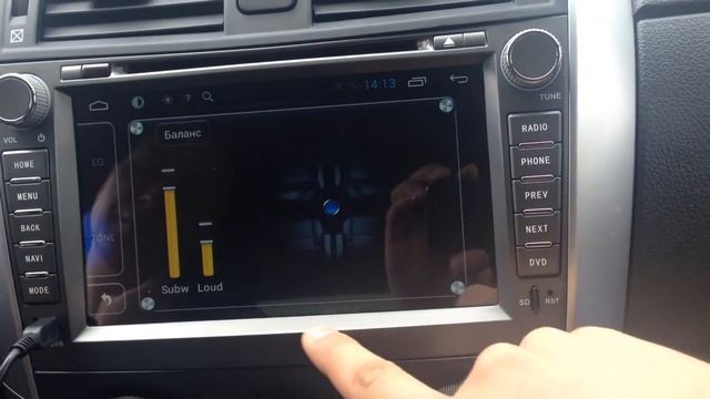 Штатная магнитола SIDGE Android 4.1 для Toyota Corolla смотреть онлайн