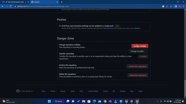 How to change github repository from private to public 2022 смотреть онлайн